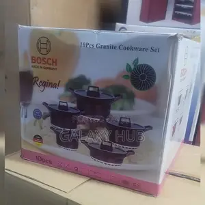 Bosch 10 Pieces Granite Cookware Set