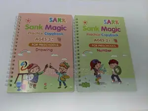 Sank Magic 4 PCS Practice Copybooks for Kids