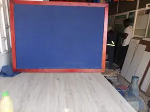 Notice Board With Wooden Frame