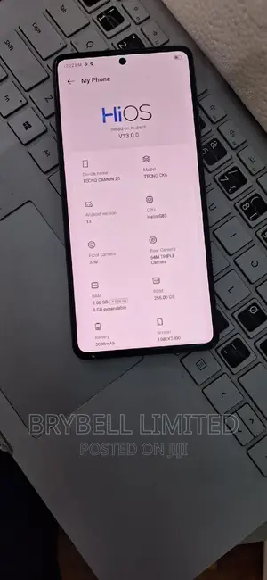 Tecno Camon 20 256 GB Blue