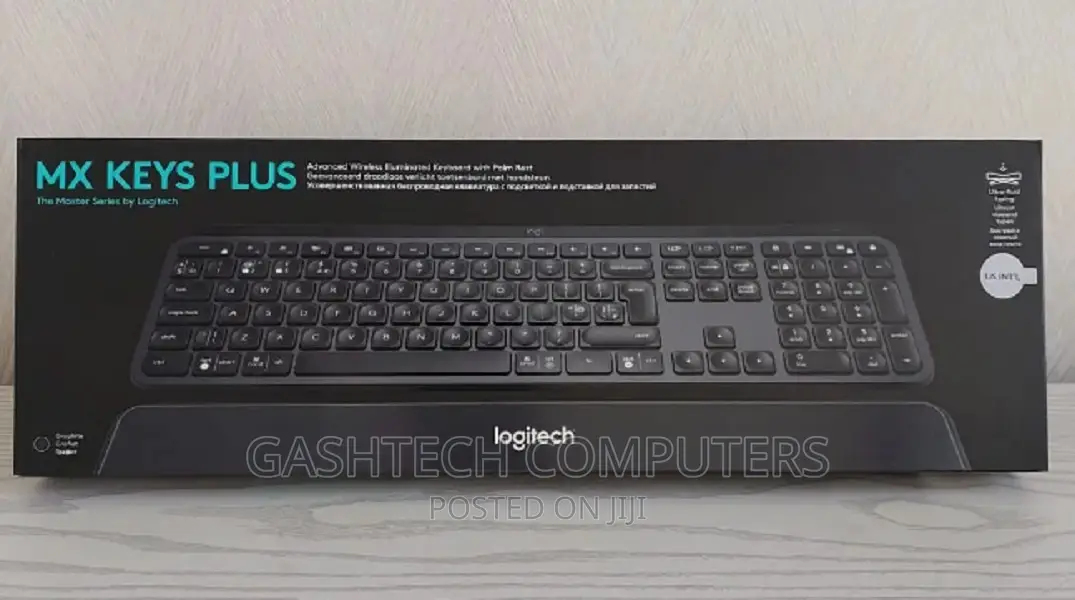 Logitech Mx Keys PLUS Wireless Illuminated Keyboard