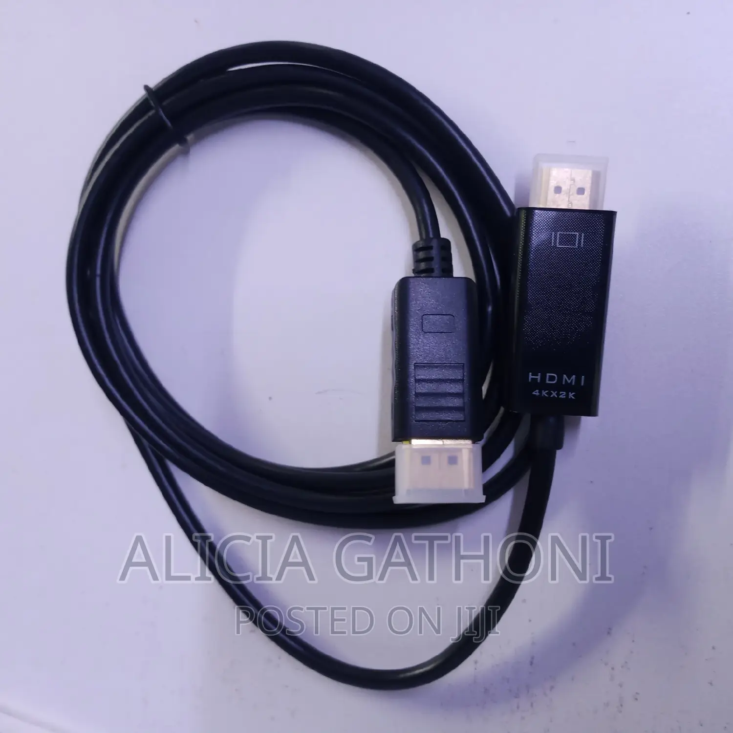Display Port to HDMI Cable Ultra HD