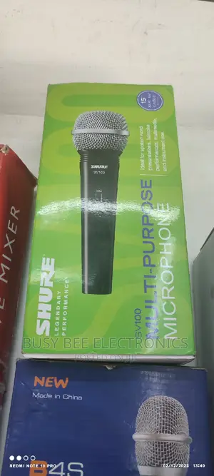 Dynamic Wired Shure Corded