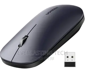 UGREEN Portable Wireless Mouse (Without Battery) - Black - M