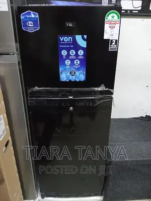 Von VART-19DHS 136L Double Door Fridge