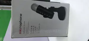 Gaming Usb Desktop 360 Degrees Microphone With Echo Mute