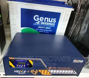 Solar Battery 200amps and 2kva Inverter