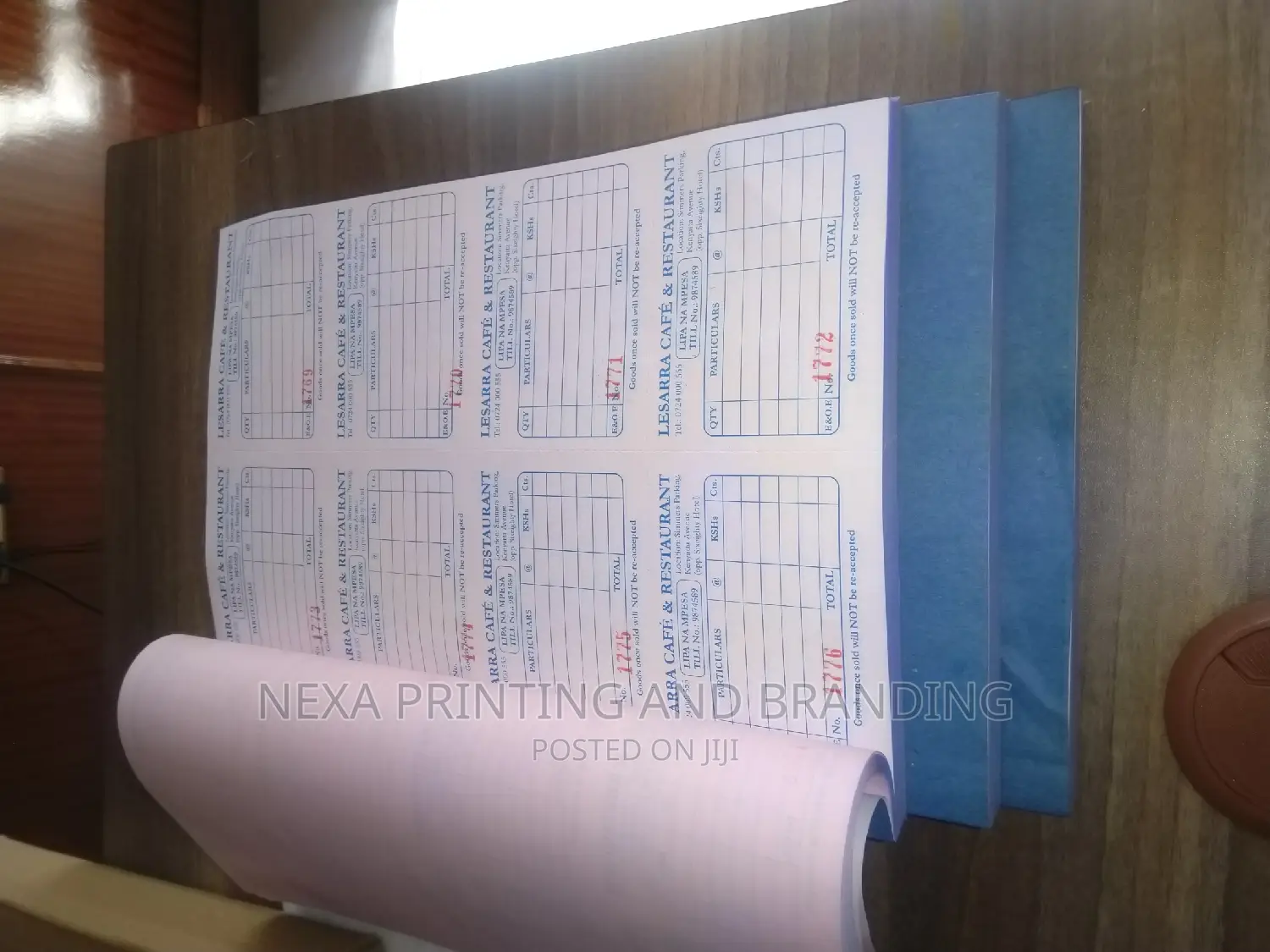 Restaurants Receipts