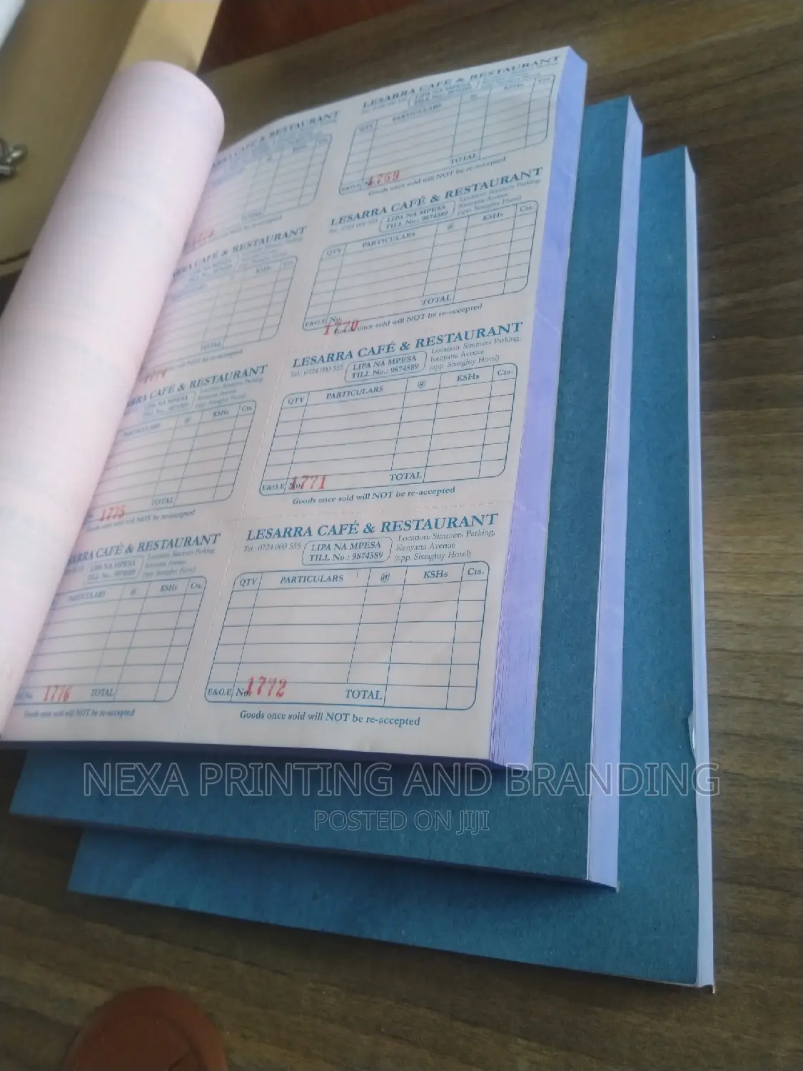 Restaurants Receipts