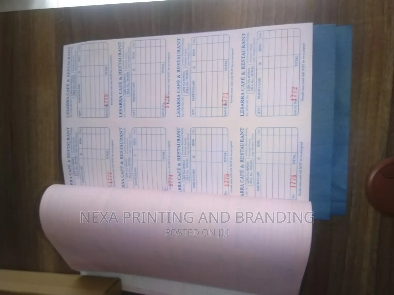 Restaurants Receipts