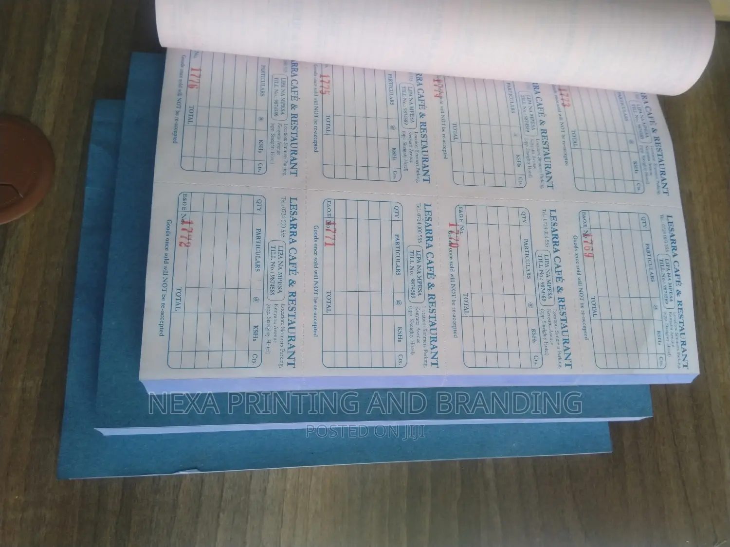 Restaurants Receipts