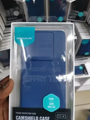 Samsung Galaxy M54 5G NILLKIN Blue Mirror Series Camshield