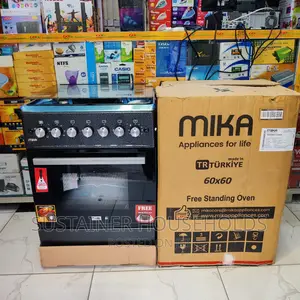 *Mika Standing Cooker 3G+1E, 60*60cm, Electric Oven