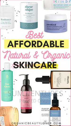Natural Skin Care Products (Raw)