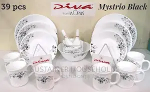 39 PCS Classique Dinner Sets
Mystrio Black