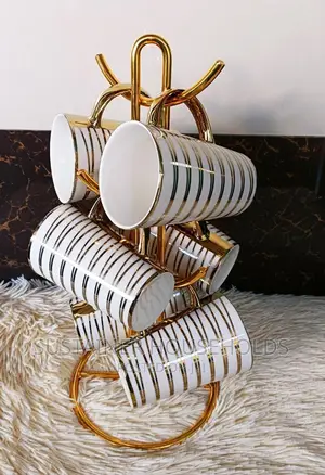 6pcs *Gold Cups/Mugs* 
*Now Available