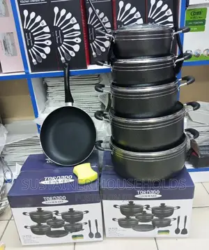 Quality 14pc Tornado Non Stick Cookware*