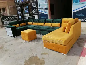 Quality 9 Seater U-Sofa