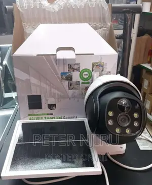 PTZ 4G Solar Powered Camera