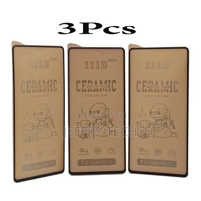 Matte Ceramics Screen Protector for Samsung Galaxy M31s - Th