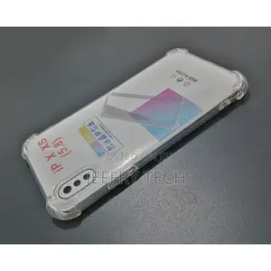 Anti-Shock Back Cover for iPhone X iPhone XS - Transparent