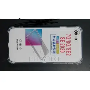 Four-Corner Transparent Tpu Protective Case for iPhone 7 / 8