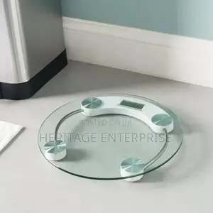 Digital 180kg Weight Scale, Round Design