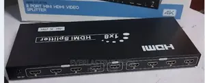 .HDMI Splitter 1 in 8 Out 1×8 / 8 Port Eight Outputs Distrib