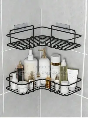 Bathroom/Kitchen/Toilet Corner Shelf Organizer.
