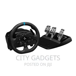 Logitech G923 Racing Wheel and Pedals, TRUEFORCE for Ps5
