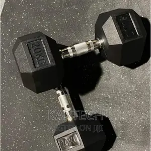 20kg Hexagon Dumbell -Pair
