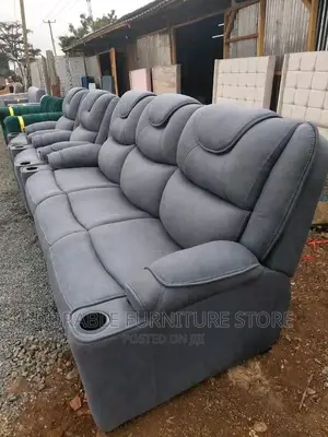 7 Seater Semi Recliner Sofa