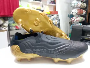 Adidas Copa Sense+ Black and Gold Football Boots