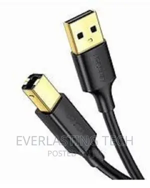 ,UGREEN USB 2.0 AM to BM Print Cable 1.5m (Black