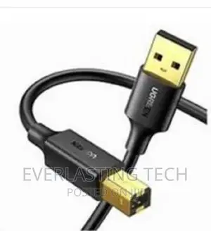 .UGREEN USB 2.0 AM to BM Print Cable 5m (Black) - US135