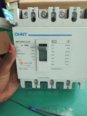 McCb 4pole 250amps