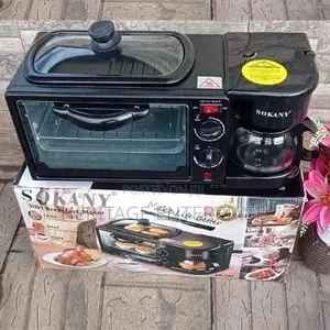 Breakfast Maker*,Sokany 3 in 1 Breakfast Maker With Grill