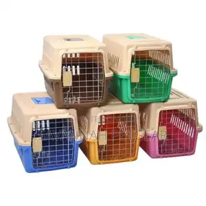 IATA Airline-Approved Pet Dog Cat Travel Cage - Medium Size