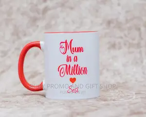 Red Two Tone Branded Mugs