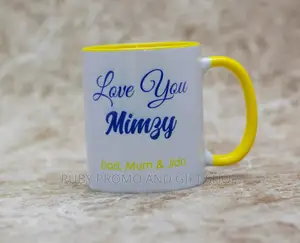 Yellow Two Tone Coffee Mug