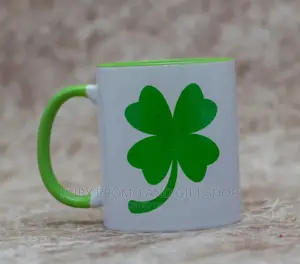 Luminous Green Two Tone Branded Coffee Mug