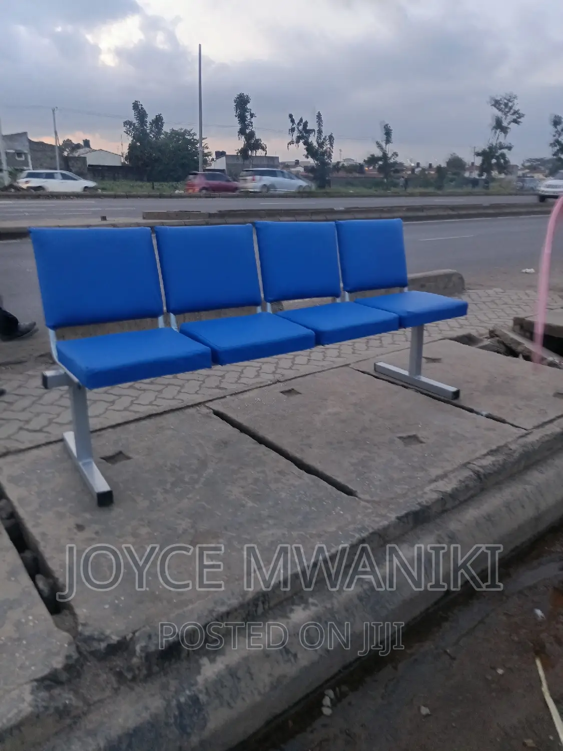 Waiting Bench or Reception Bench.