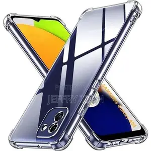 Transparent Cover With Anti-Shock Corners Samsung Galaxy A03