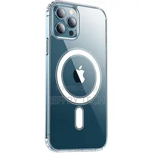 Magnetic Clear Case Designed for iPhone 12 Pro Max– Compatib