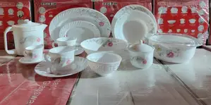 36pc Dinner Set , Colourful Dinner Set