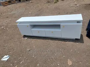 White Golden Tv Stand (6ft)