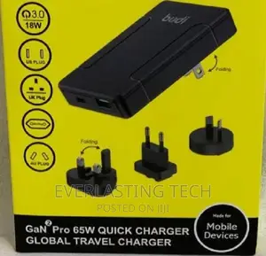 .UGREEN USB-A+2*USB-C 65W Gan Tech Fast Charger - CD306