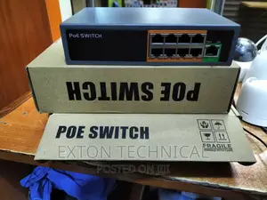 Universal 8port POE Switch for Dahua and Hikvision IP CCTV