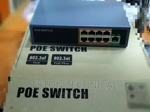 8port High Speed Poe Switch for IP Cameras