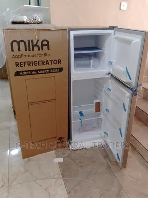 Refrigerator!Mika Double Door Energy Saver 138l Fridge